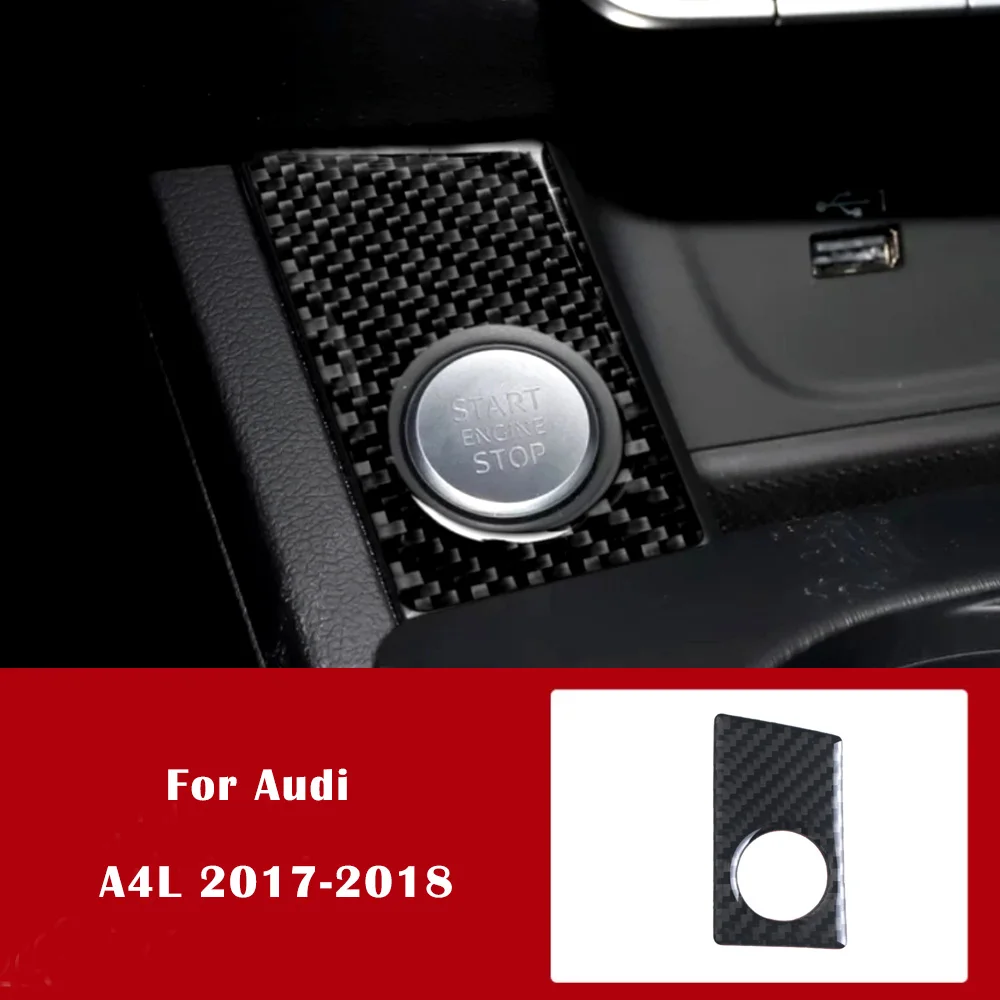 Carbon Fiber Car Start Stop Engine Push Button Cover Sticker For Audi A4L A5 B9 2017-2018 Sticker Auto Styling Accessories
Carbon Fiber Car Start Stop Engine Push Button Cover Sticker For Audi A4L A5 B9 2017-2018 Sticker Auto Styling Accessories