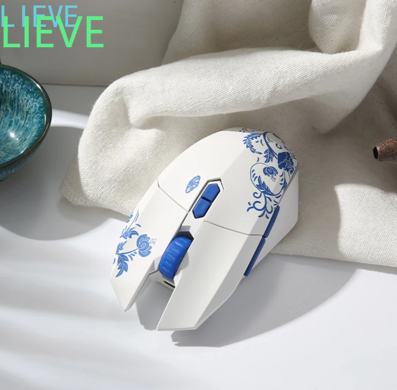 Dareu Wireless Mouse Em901pro Underglaze Cyan, Light Weight, 2.4G, Wired, Dual-mode, RGB, For E-sports Games
Dareu Wireless Mouse Em901pro Underglaze Cyan, Light Weight, 2.4G, Wired, Dual-mode, RGB, For E-sports Games