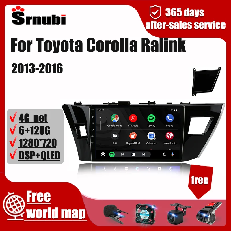 For Toyota Corolla Ralink 2013-2016 Android Car Radio Multimedia Video Player Navigaion 4G 2 Din DVD Carplay Stereo Accessories
For Toyota Corolla Ralink 2013-2016 Android Car Radio Multimedia Video Player Navigaion 4G 2 Din DVD Carplay Stereo Accessories