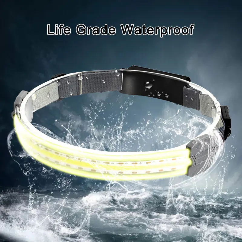 ZK20 LED Rechargeable Headlamp 10W COB Warm White+2835 Red Built-in Battery USB Headlight Outdoor Waterproof Camping Working
ZK20 LED Rechargeable Headlamp 10W COB Warm White+2835 Red Built-in Battery USB Headlight Outdoor Waterproof Camping Working