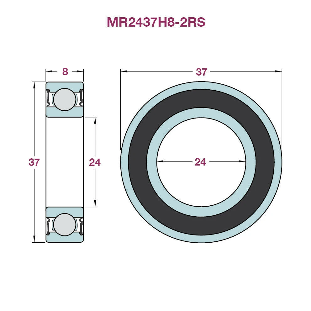 MTB Bike Bottom Bracket Bearing Mountain Road Bicycle BB Bearings MR2437H8-2RS For-SRAM GXP 24x37x8mm Steel Cycling Parts
MTB Bike Bottom Bracket Bearing Mountain Road Bicycle BB Bearings MR2437H8-2RS For-SRAM GXP 24x37x8mm Steel Cycling Parts