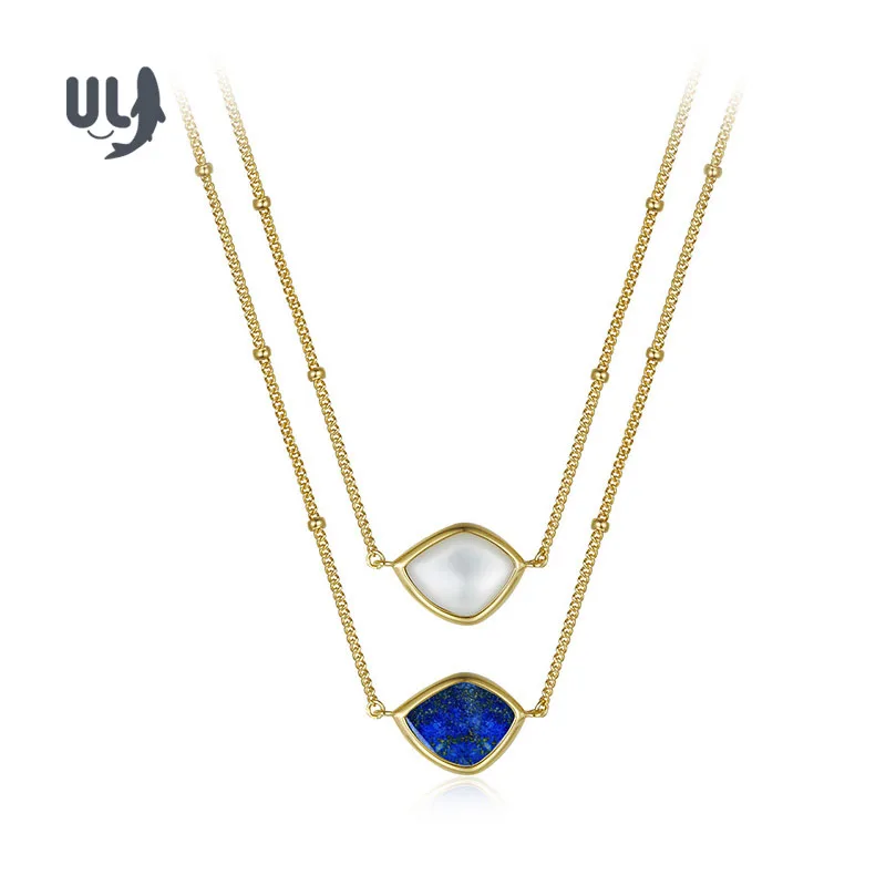 ULJ Light Luxury Niche S925 Sterling Silver Necklace Collarbone Chain natural stone jewelry lapis lazuli white Jewelry
ULJ Light Luxury Niche S925 Sterling Silver Necklace Collarbone Chain natural stone jewelry lapis lazuli white Jewelry