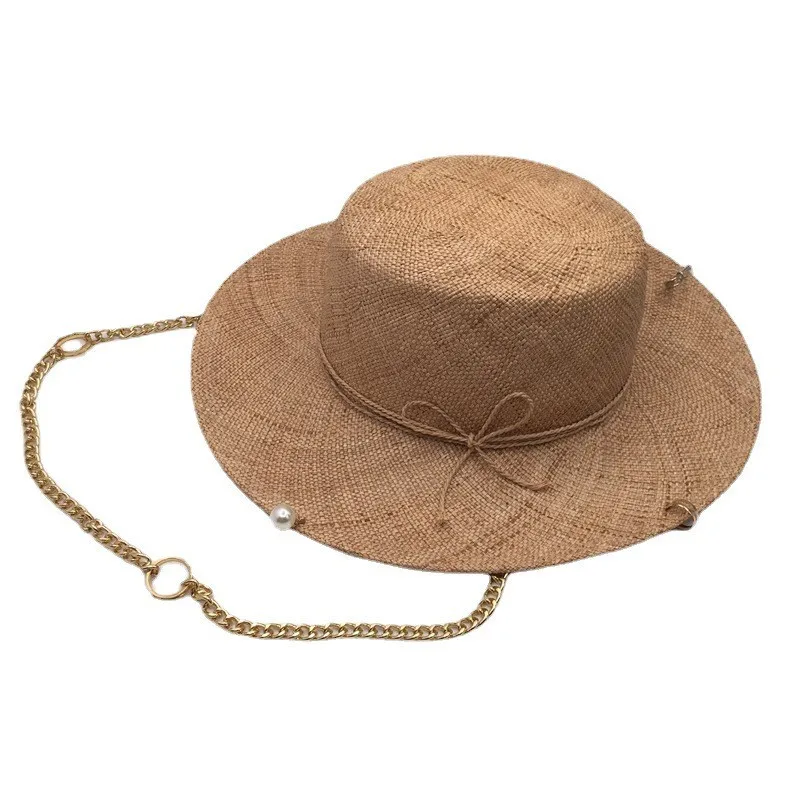 fashion summer handmade Treasure grass British gold chain model show holiday fedoras cap women panama jazz hat
fashion summer handmade Treasure grass British gold chain model show holiday fedoras cap women panama jazz hat