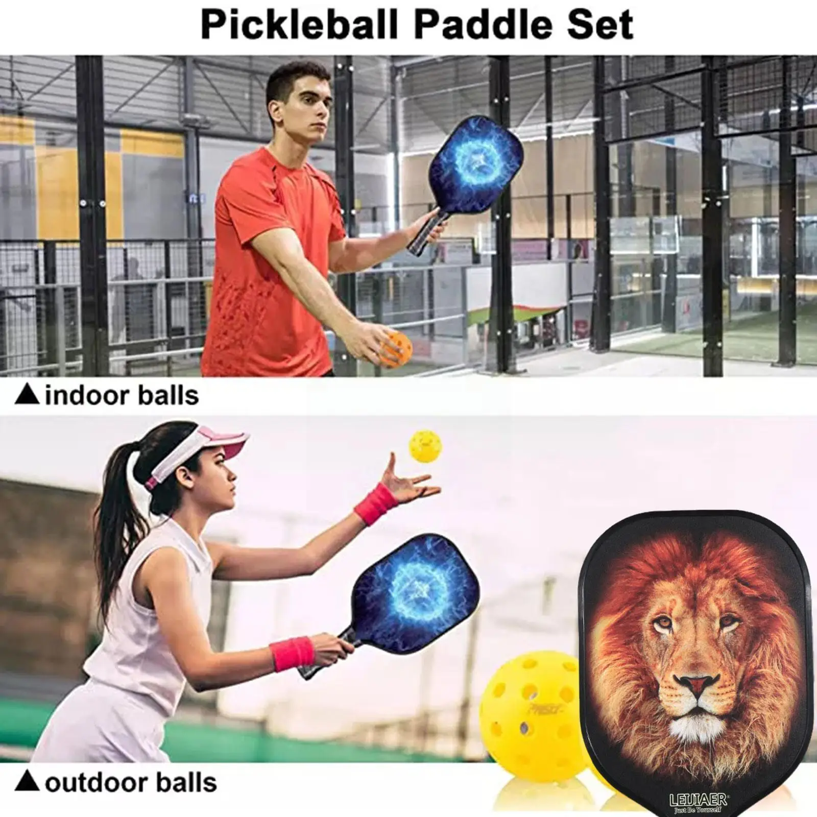 Fashion Sports Racket Funny Animal Pattern Pickleball Outdoor Core Carbon Racket Sports Composition Honeycomb Fiber Paddle R1U9
Fashion Sports Racket Funny Animal Pattern Pickleball Outdoor Core Carbon Racket Sports Composition Honeycomb Fiber Paddle R1U9