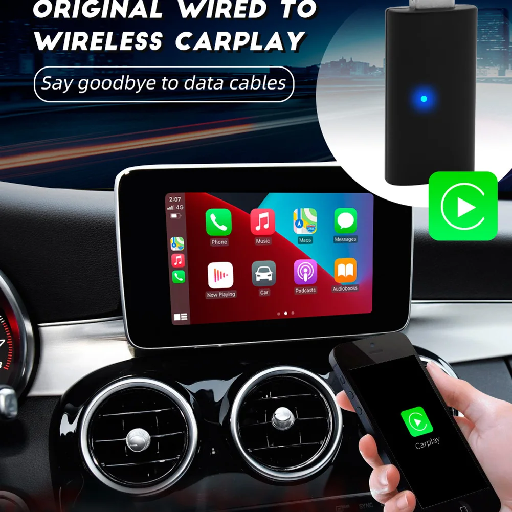 Автомобильный мини-адаптер с ии для Carplay, беспроводной адаптер 5 ГГц, беспроводной адаптер для CarPlay, проводной адаптер для CarPlay, детали для CarPlay
Автомобильный мини-адаптер с ии для Carplay, беспроводной адаптер 5 ГГц, беспроводной адаптер для CarPlay, проводной адаптер для CarPlay, детали для CarPlay
