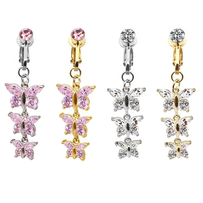 Fake Belly Butterfly Fake Belly Piercing Butterfly Clip On Umbilical Navel Fake Pircing Butterfly Cartilage Earring Clip Faux
Fake Belly Butterfly Fake Belly Piercing Butterfly Clip On Umbilical Navel Fake Pircing Butterfly Cartilage Earring Clip Faux