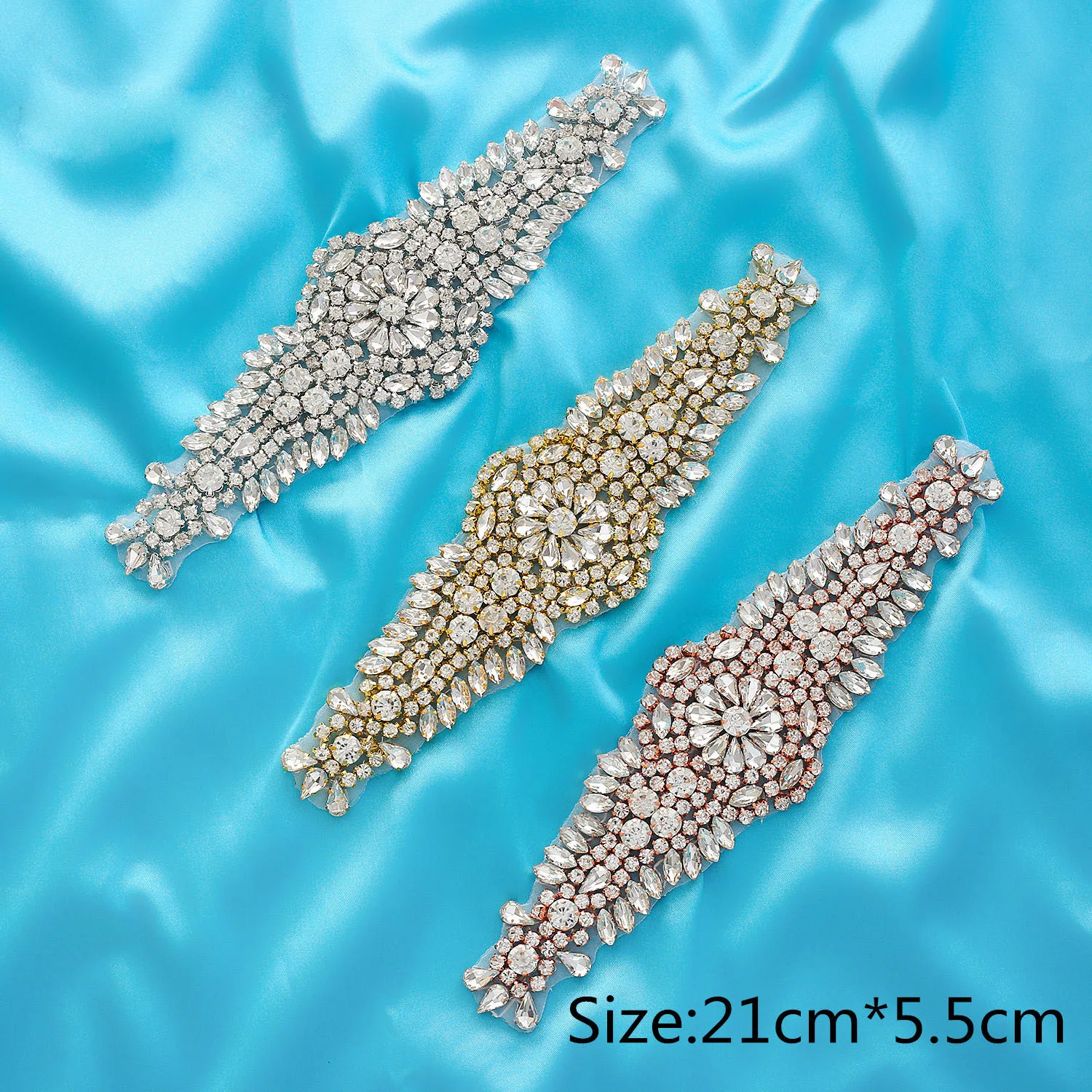 Free Shipping Wholesale 3pcs/lot Rhinestone Applique for Wedding Gown Bridal Sash Evening Wear Rhinestone Patch WZY034
Free Shipping Wholesale 3pcs/lot Rhinestone Applique for Wedding Gown Bridal Sash Evening Wear Rhinestone Patch WZY034