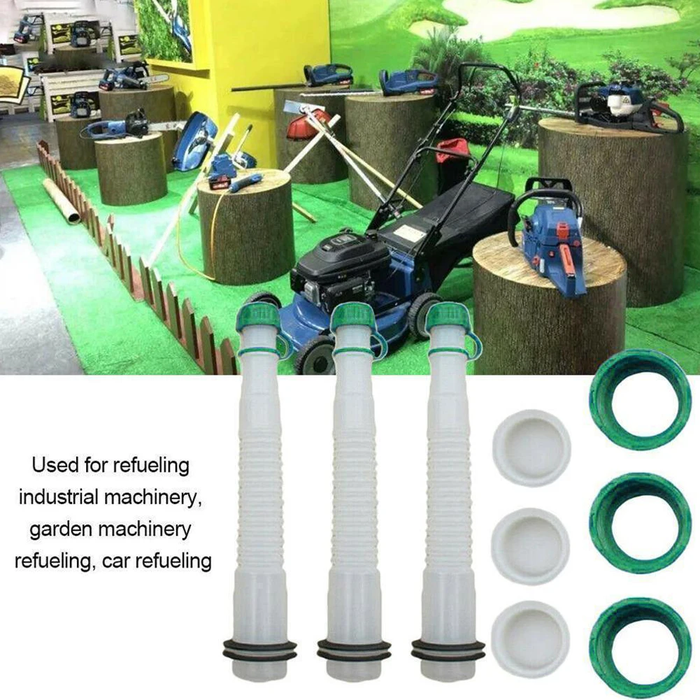 3sets Spout Gas Can Fuel Spout Cap Kit Replacement Industrial Parts Ventilation Cap Nozzle Gasket Spout Power Tool Accessories
3sets Spout Gas Can Fuel Spout Cap Kit Replacement Industrial Parts Ventilation Cap Nozzle Gasket Spout Power Tool Accessories