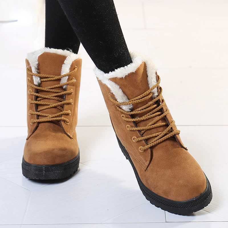 2022 NEW Women Boots Winter Ankle Boots For Women Winter Shoes Female Snow Boots Botas Mujer Warm Plush Shoes Woman Plus Size 44 
2022 NEW Women Boots Winter Ankle Boots For Women Winter Shoes Female Snow Boots Botas Mujer Warm Plush Shoes Woman Plus Size 44