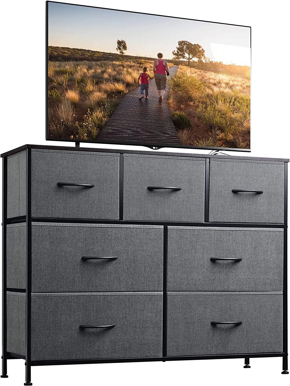 Dresser Cabinet With Drawers, Console Table With Wood Top For TVs Up To 45", Bedroom, Living Room, Entryway Chest Of Drawers
Dresser Cabinet With Drawers, Console Table With Wood Top For TVs Up To 45", Bedroom, Living Room, Entryway Chest Of Drawers