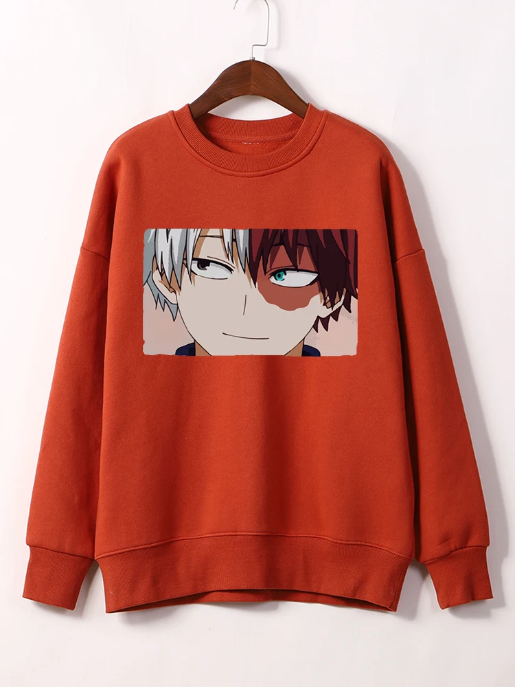 Толстовка Moletom с рисунком из аниме «Моя геройская Академия», Тодороки, шото, Женская Толстовка Оверсайз с круглым вырезом, Дамский уютный те... 
Толстовка Moletom с рисунком из аниме «Моя геройская Академия», Тодороки, шото, Женская Толстовка Оверсайз с круглым вырезом, Дамский уютный те...