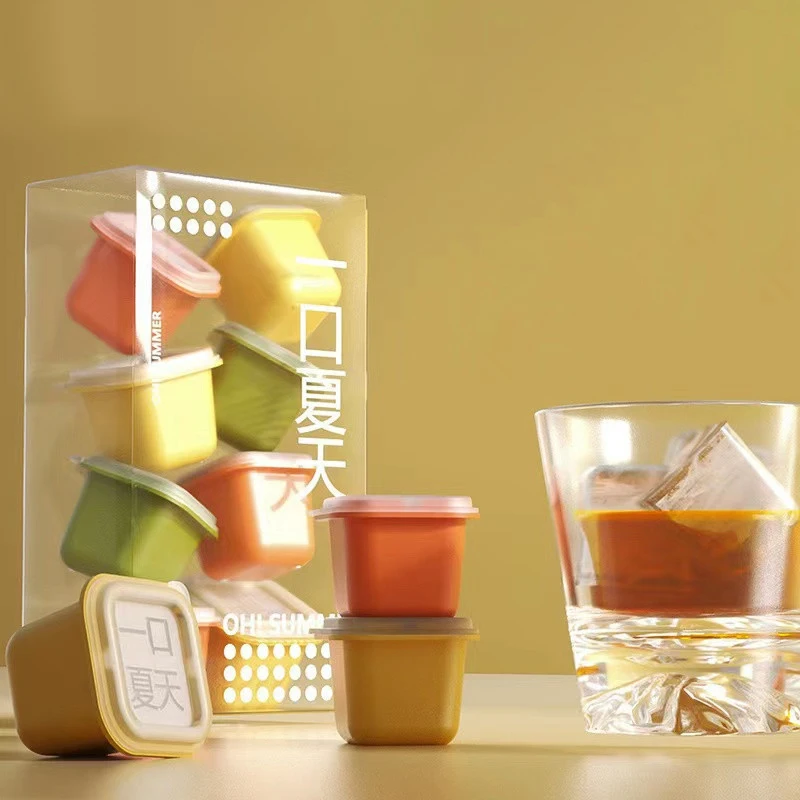6pcs Ice Cube Refrigerator Frozen Ice Cube Ice Cube Mold Home Ice Maker Large Ice Cube Home Grinding Ice Storage Box
6pcs Ice Cube Refrigerator Frozen Ice Cube Ice Cube Mold Home Ice Maker Large Ice Cube Home Grinding Ice Storage Box