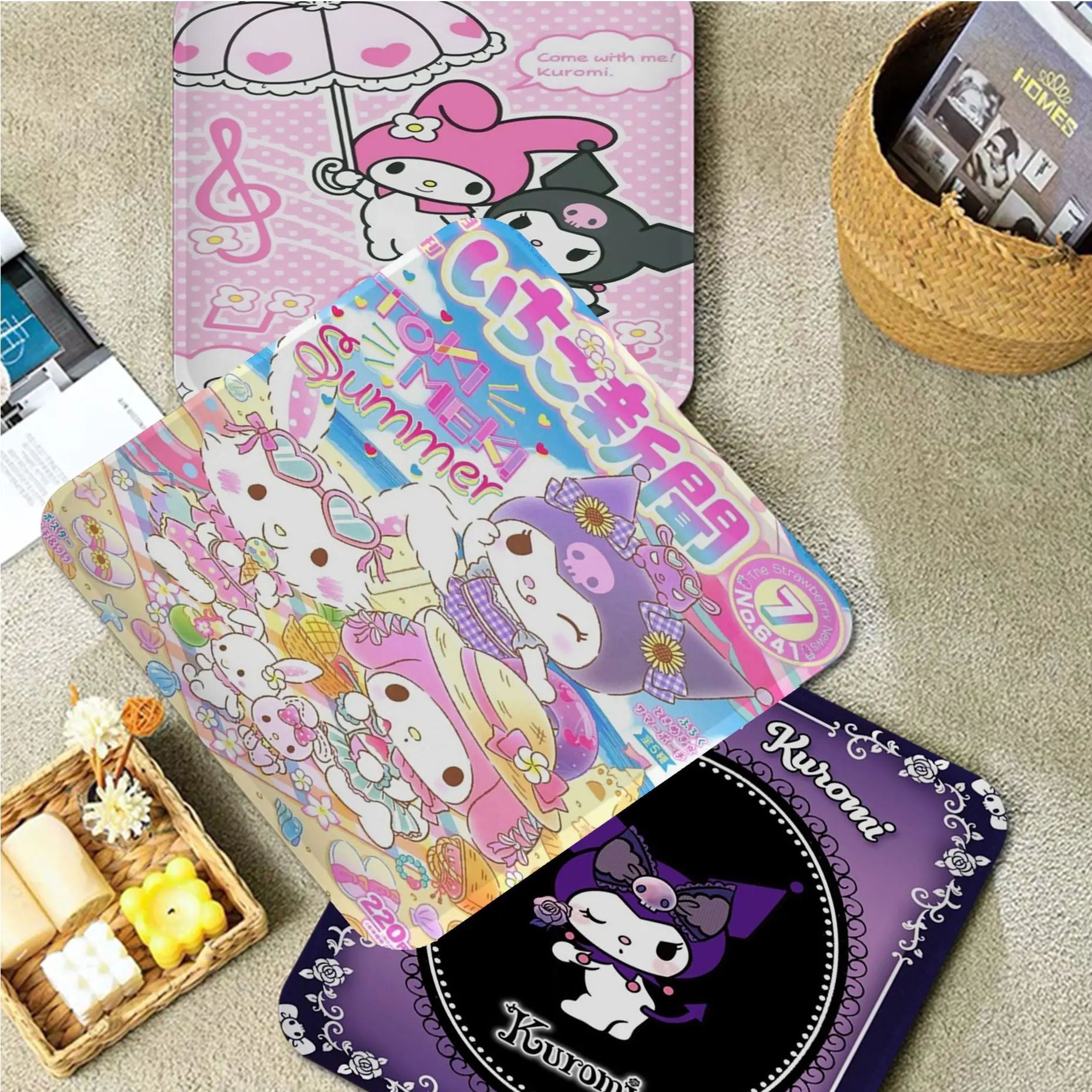 Bandai Cute Cartoon Japanese Anime Kuromi European Plush Cushion Home Back Cushion Soft Comfortable 50x50cm Cushion Pads
Bandai Cute Cartoon Japanese Anime Kuromi European Plush Cushion Home Back Cushion Soft Comfortable 50x50cm Cushion Pads