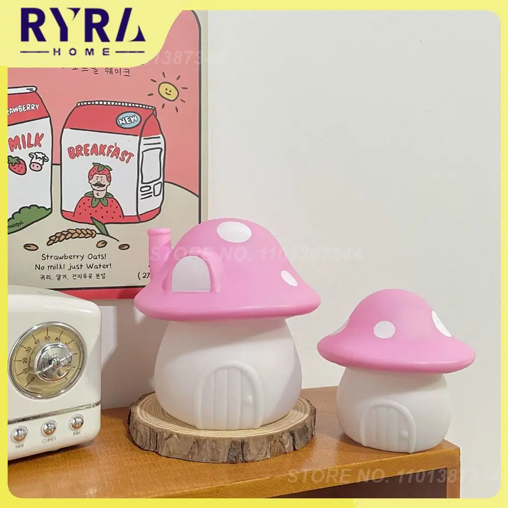 

Mushroom Shaped Appearance Soft And Unobtrusive Lighting Mini Decorative Light For Childrens Room Desk No Visible Video Flash