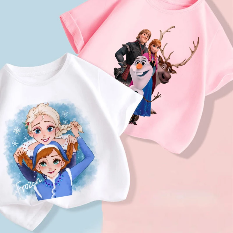 Disfraz Encanto Disney 2022 Summer Girls T Shirt Cartoon Eisa Anna Princess Frozen Pink White Casual Short Sleeve Crew Neck Tees
Disfraz Encanto Disney 2022 Summer Girls T Shirt Cartoon Eisa Anna Princess Frozen Pink White Casual Short Sleeve Crew Neck Tees