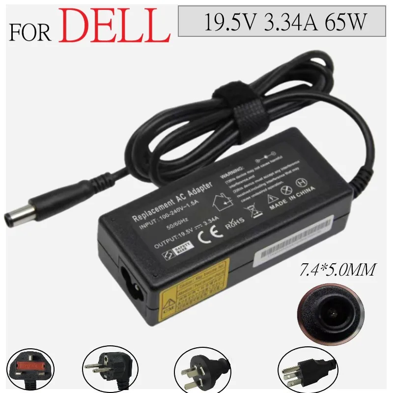 Genuine Original 65W 19V 3.34A Laptop AC Adaptor Charger for Dell Latitude 2110 2120 E5420M E5430 E6330 E6430 E6530
Genuine Original 65W 19V 3.34A Laptop AC Adaptor Charger for Dell Latitude 2110 2120 E5420M E5430 E6330 E6430 E6530