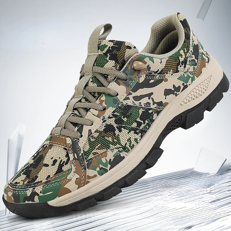 Desert Jungle Outdoor Camouflage Shoes Men And Women Running Shoes Non-slip Sneakers Wear-resistant Breathable As Tactical Shoes
Desert Jungle Outdoor Camouflage Shoes Men And Women Running Shoes Non-slip Sneakers Wear-resistant Breathable As Tactical Shoes