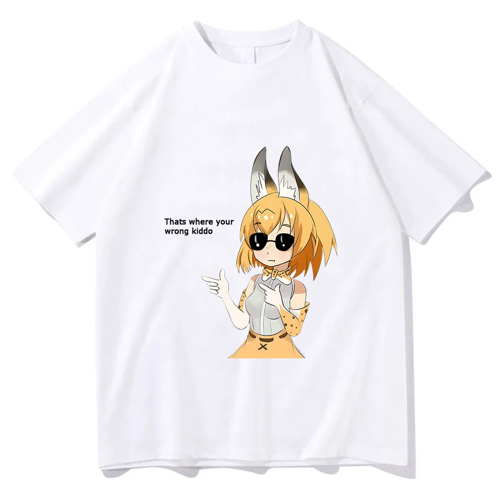 Kemono Friends Serval T-shirts Women 100% Cotton T Shirts Japanese Anime Kawaii/Cute Tshirts Appliques Korean Style Short Sleeve
Kemono Friends Serval T-shirts Women 100% Cotton T Shirts Japanese Anime Kawaii/Cute Tshirts Appliques Korean Style Short Sleeve