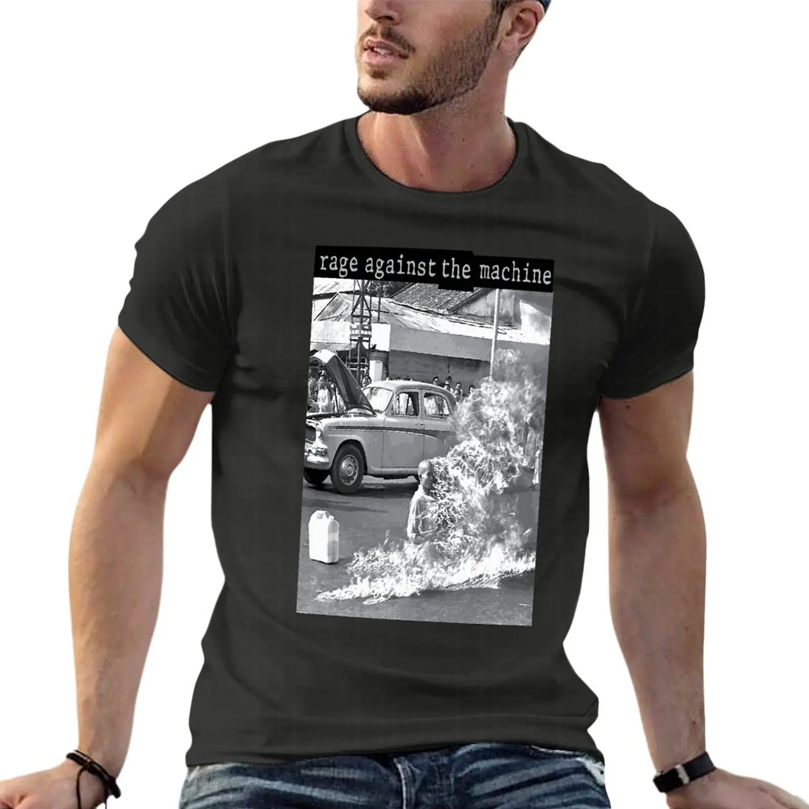 Rage Against The Machine Hard Rock Band Oversized T-Shirt Custom Men'S Clothing Short Sleeve Streetwear Plus Size Tops Tee
Rage Against The Machine Hard Rock Band Oversized T-Shirt Custom Men'S Clothing Short Sleeve Streetwear Plus Size Tops Tee