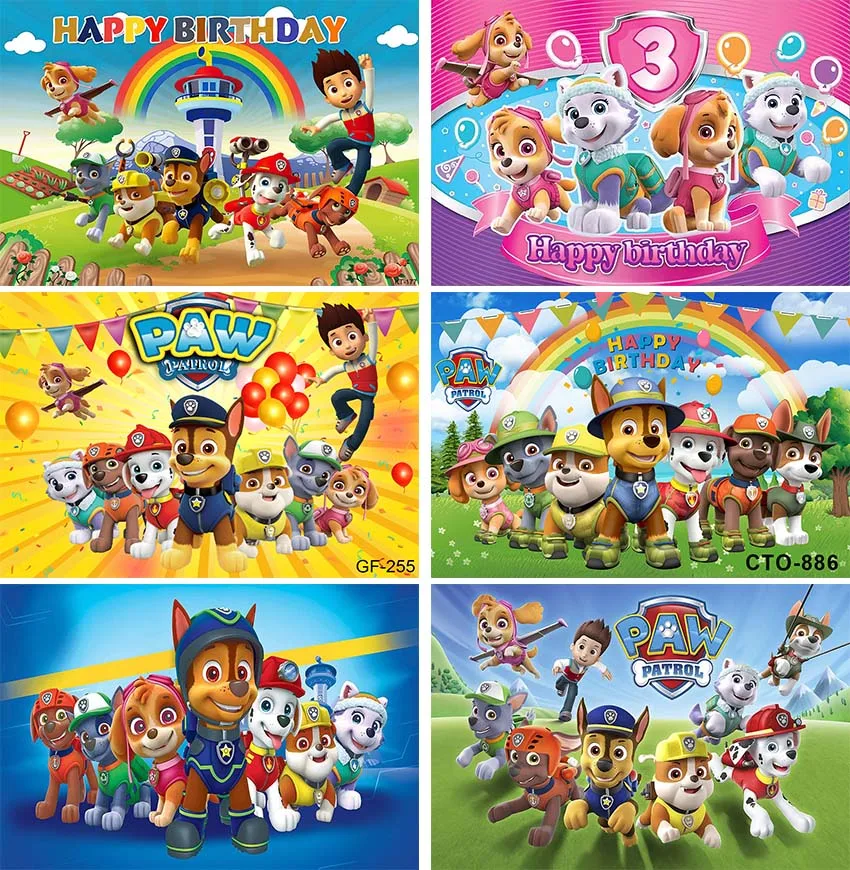 Paw Patrol Birthday Backgrounds Happy Birthday Photo Backgrounds Birthday Party Decorations for Kids Baby Birthday Party
Paw Patrol Birthday Backgrounds Happy Birthday Photo Backgrounds Birthday Party Decorations for Kids Baby Birthday Party