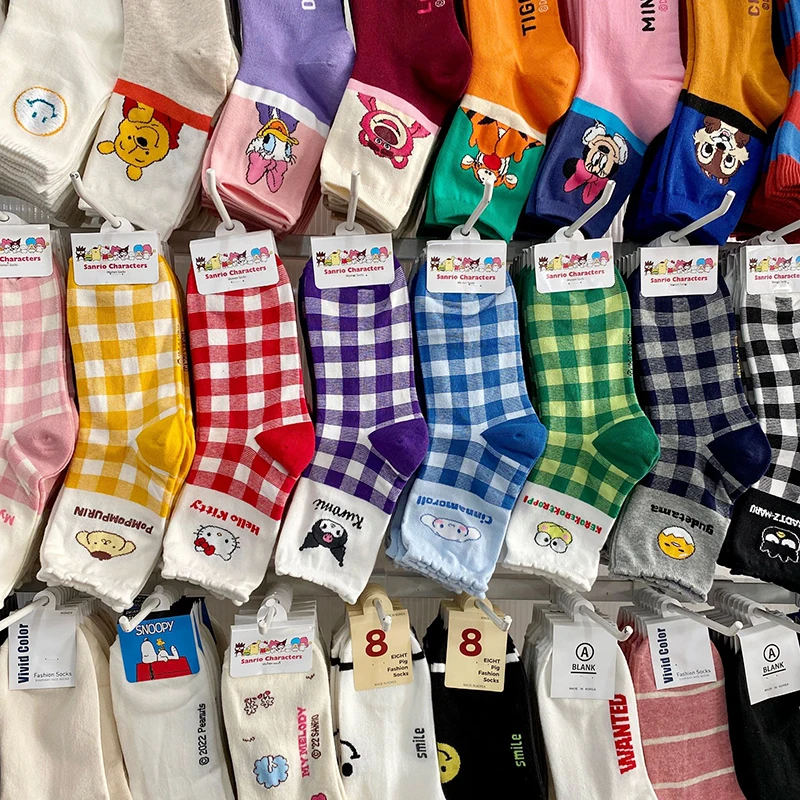 Sanrioed Women Cotton Socks Anime Cartoon Hello Kittys Cute My Melody Soft Breathable Kuromi Comfortable Mid-Calf Clothing Gifts 
Sanrioed Women Cotton Socks Anime Cartoon Hello Kittys Cute My Melody Soft Breathable Kuromi Comfortable Mid-Calf Clothing Gifts