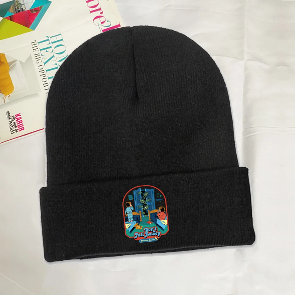 Don't Fall Asleep Lightweight Sweat Skullies Beanie Manga Graphic Vintage Classic Knitted Bonnet Boys Caps Brimless Elastic Hats
Don't Fall Asleep Lightweight Sweat Skullies Beanie Manga Graphic Vintage Classic Knitted Bonnet Boys Caps Brimless Elastic Hats