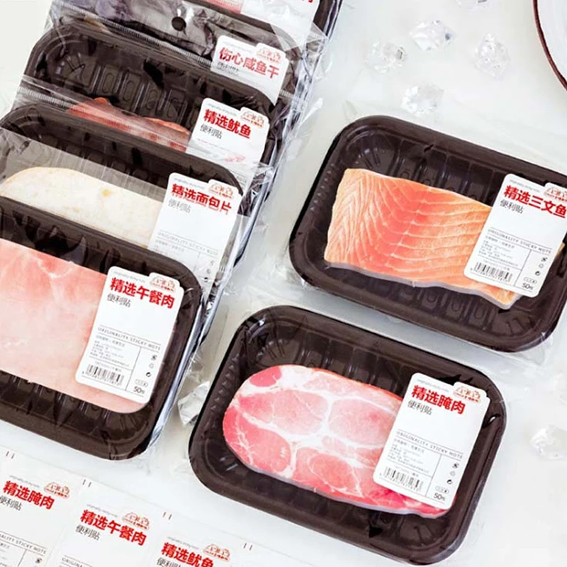 1PC Kawaii Funny Fish Meat Food Memo Pad Note Sticky Notes Planner Paper Sticker
1PC Kawaii Funny Fish Meat Food Memo Pad Note Sticky Notes Planner Paper Sticker