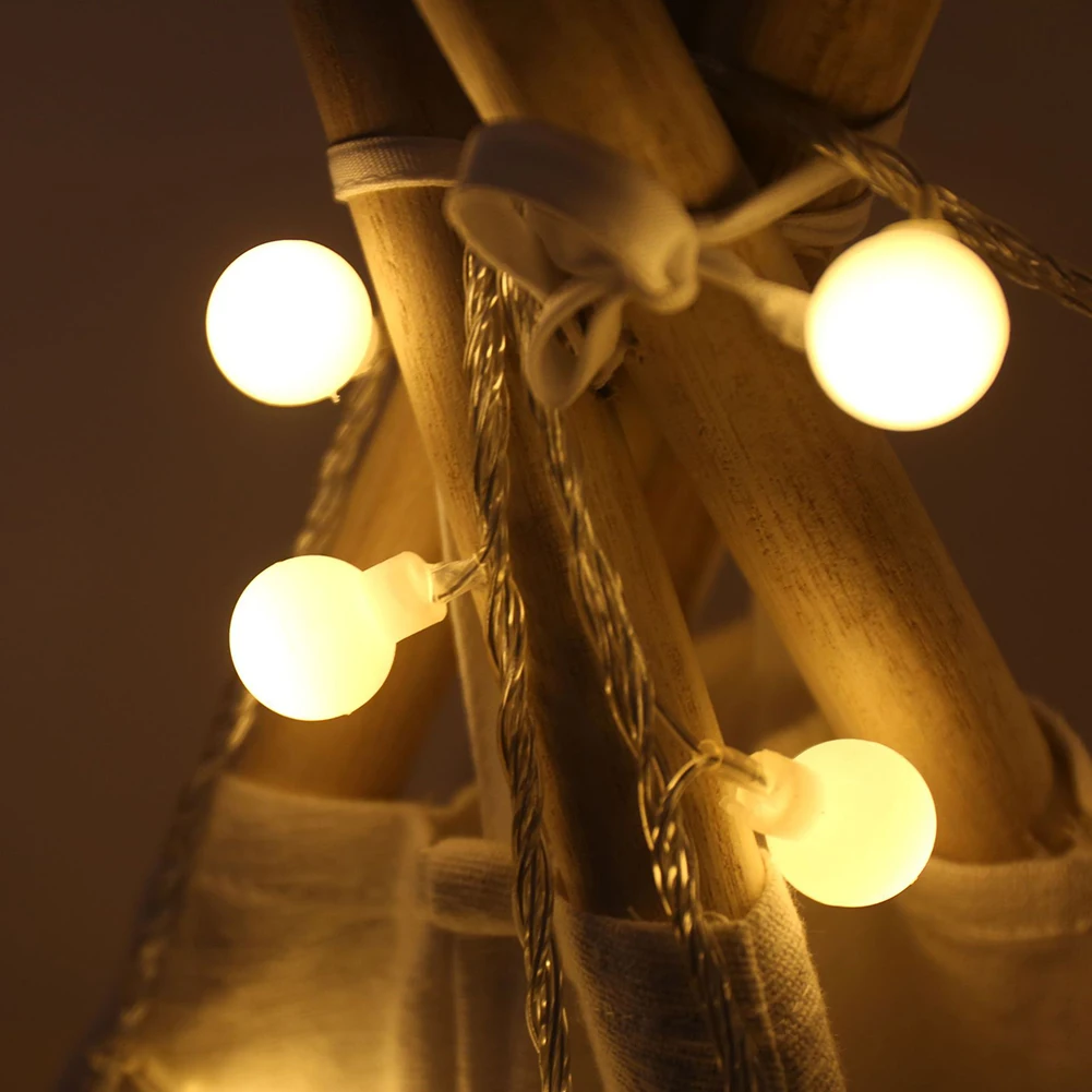 Camping Lamp LED String Light USB/battery Power Warm Yellow Light 1.5CM Bulb 10 Meters 80 Lights Decoration Lamp
Camping Lamp LED String Light USB/battery Power Warm Yellow Light 1.5CM Bulb 10 Meters 80 Lights Decoration Lamp