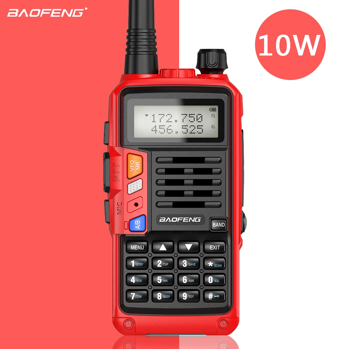 2020 BaoFeng UV-S9 Plus мощная рация дальнего действия 8 Вт/10 Вт дальность действия 50 км приемопередатчик Улучшенная портативная рация CB
2020 BaoFeng UV-S9 Plus мощная рация дальнего действия 8 Вт/10 Вт дальность действия 50 км приемопередатчик Улучшенная портативная рация CB
