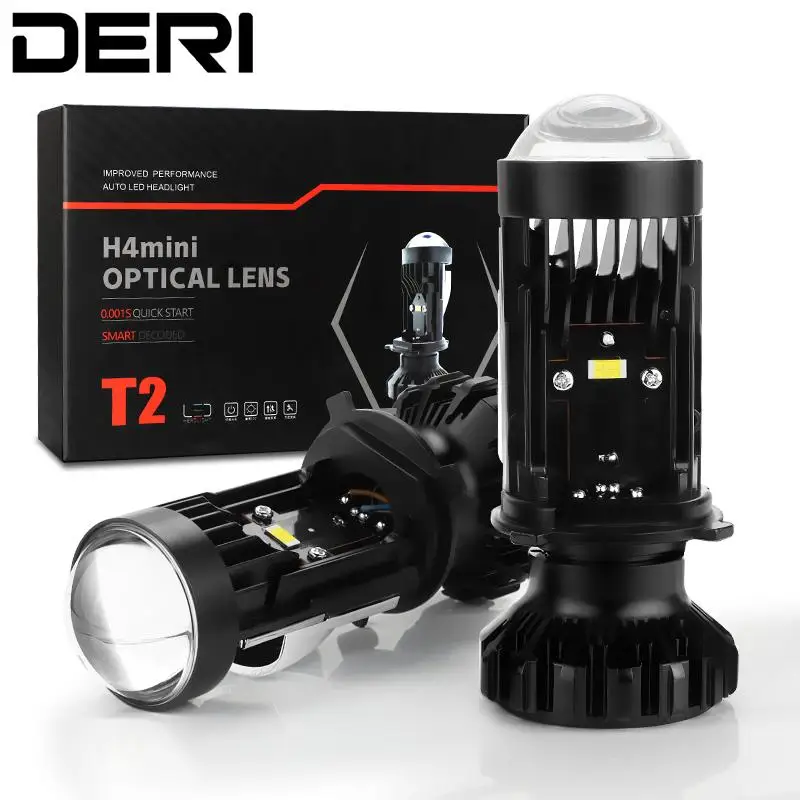 Super Bright Mini Canbus T2 H4 LED 100W Car Headlight 6000k Lens Auto Lamp High Low Beam Lamp DC 12V 24V Automobles Bulb
Super Bright Mini Canbus T2 H4 LED 100W Car Headlight 6000k Lens Auto Lamp High Low Beam Lamp DC 12V 24V Automobles Bulb