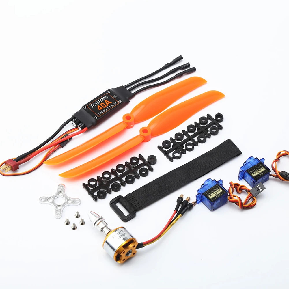 Brushless Motor A2212 2212 2200KV / 1400KV 40A ESC 6035 / 8060 Propeller SG90 9G Micro Servo For RC Fixed Wing Plane Helicopter
Brushless Motor A2212 2212 2200KV / 1400KV 40A ESC 6035 / 8060 Propeller SG90 9G Micro Servo For RC Fixed Wing Plane Helicopter