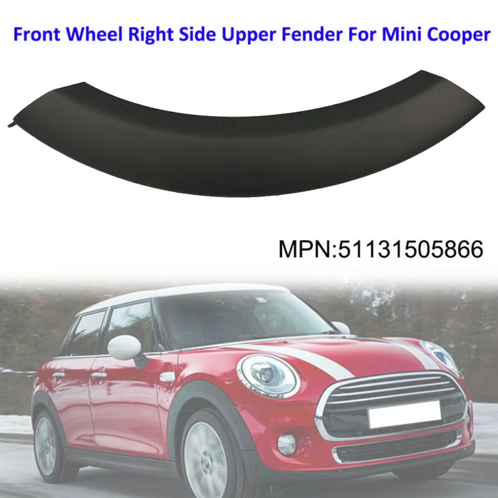1pcs Car Arch Cover Front Wheel Right Side Upper Fender Arch Covers For Mini For Cooper 2002-2008 51131505866 Cars Parts
1pcs Car Arch Cover Front Wheel Right Side Upper Fender Arch Covers For Mini For Cooper 2002-2008 51131505866 Cars Parts