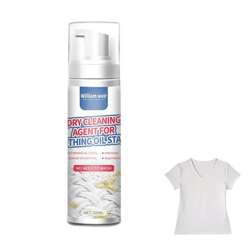 Dry Cleaner For Clothes Portable Dry Spot Remover For Clothes Carpet Oil Stains Eliminator & Eraser Cleaning Fluid Agent Spray
Dry Cleaner For Clothes Portable Dry Spot Remover For Clothes Carpet Oil Stains Eliminator & Eraser Cleaning Fluid Agent Spray