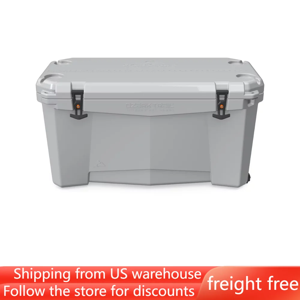 110 Qt High Performance Wheeled Hard Chest Cooler Gray Freight Free Ice Box Portable Coolers Camping Beach Outdoor
110 Qt High Performance Wheeled Hard Chest Cooler Gray Freight Free Ice Box Portable Coolers Camping Beach Outdoor