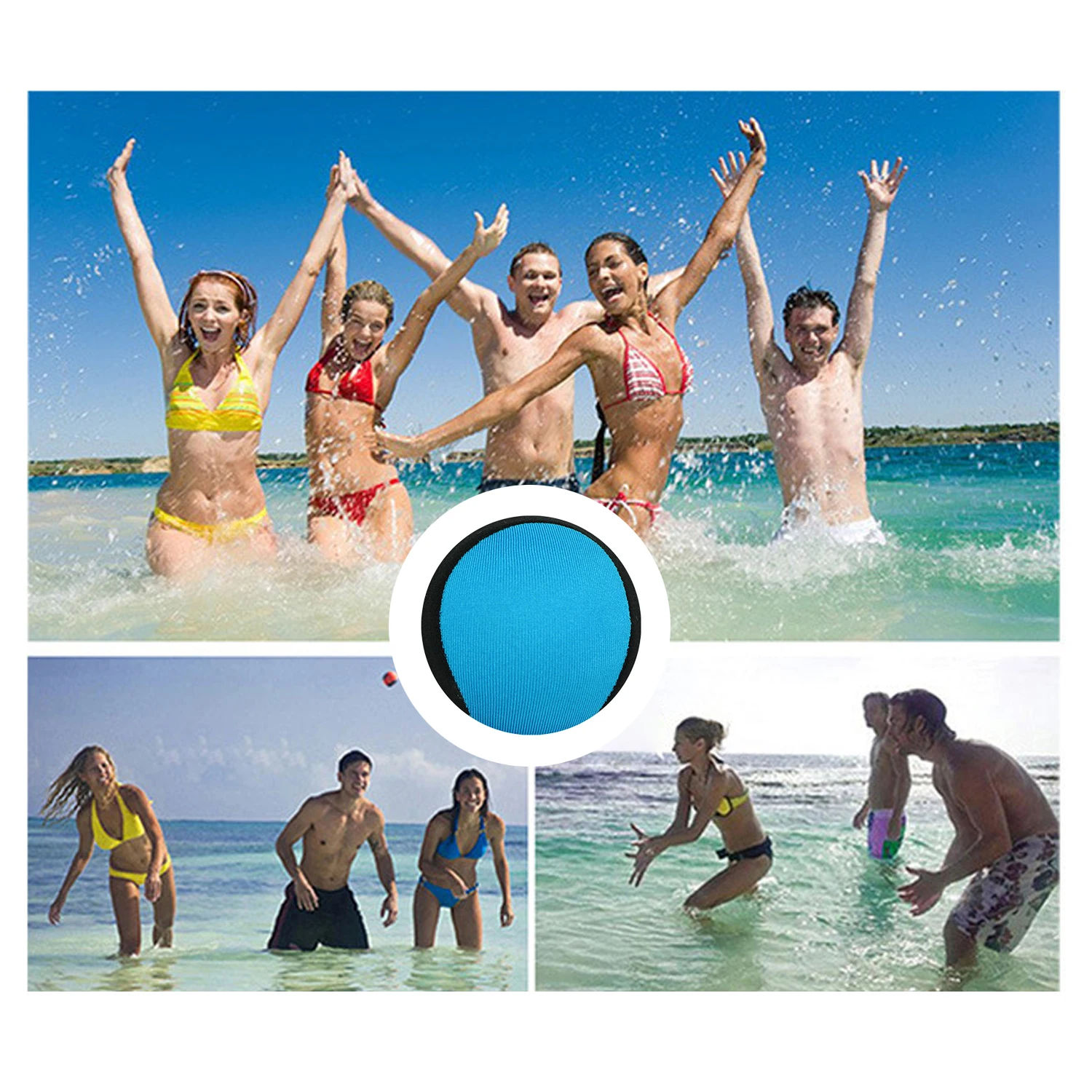 Water Bouncing Ball Beach Bouncy Jumping Surf Balls Ocean Water Game Toys for Swimming Pool Lake Seaside Outdoor Game 5.5cm Blue
Water Bouncing Ball Beach Bouncy Jumping Surf Balls Ocean Water Game Toys for Swimming Pool Lake Seaside Outdoor Game 5.5cm Blue