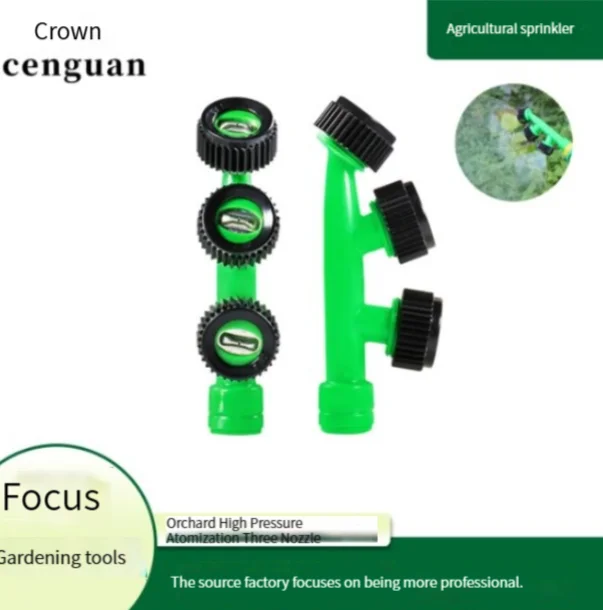 3 Nozzle Head Agricultural Sprinkler High Pressure Atomizer Sprayer Nozzle Garden Lawn Irrigation Pesticide Spraying Sprinkler
3 Nozzle Head Agricultural Sprinkler High Pressure Atomizer Sprayer Nozzle Garden Lawn Irrigation Pesticide Spraying Sprinkler