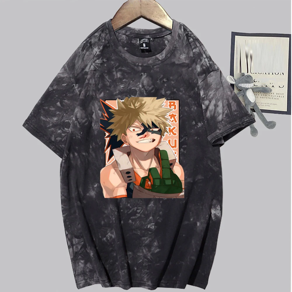 Harajuku Shirt Anime My Boku No Hero Academia Katsuki Bakugou O-neck T-shirt Homme Casual Funny Shirt Female
Harajuku Shirt Anime My Boku No Hero Academia Katsuki Bakugou O-neck T-shirt Homme Casual Funny Shirt Female