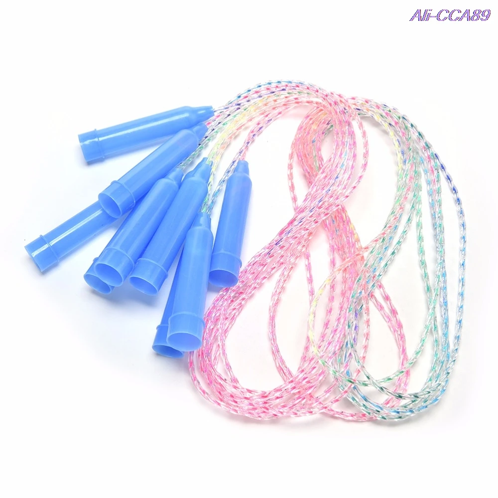 

2M Portable Children Jump Rope Training Soft PVC Skip Rope for Kids Fast Skipping 2M Crossfit Fitness Sports Jumping Rope