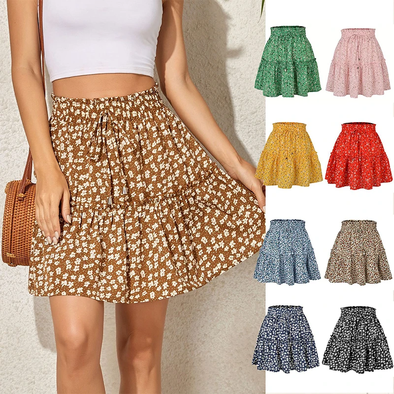 Women Floral Skirt for Summer 2022 Korean Holiday Beach Style High Waist Mini Skirt Sexy Casual Leopard Print Fashion Streetwear
Women Floral Skirt for Summer 2022 Korean Holiday Beach Style High Waist Mini Skirt Sexy Casual Leopard Print Fashion Streetwear