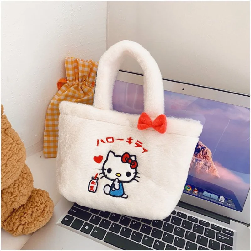 Sanrio cartoon cartoon handbag bag Yugui dog Melotti Hello Kitty jkins wind plush bag Kawaii cute handbag new cartoon plush bag
Sanrio cartoon cartoon handbag bag Yugui dog Melotti Hello Kitty jkins wind plush bag Kawaii cute handbag new cartoon plush bag
