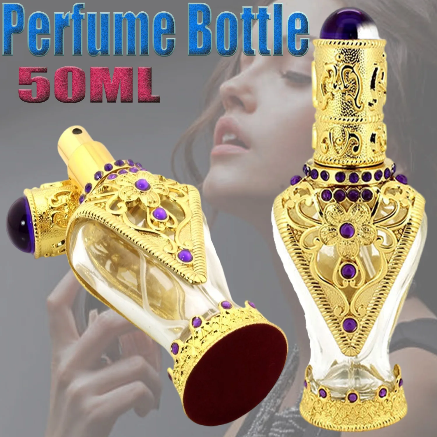 Spray Perfume Bottles,Portable Refillable Glass Jewelry Cosmetic Refill Container,Essential Oil Travel Classification Tools 50ml
Spray Perfume Bottles,Portable Refillable Glass Jewelry Cosmetic Refill Container,Essential Oil Travel Classification Tools 50ml