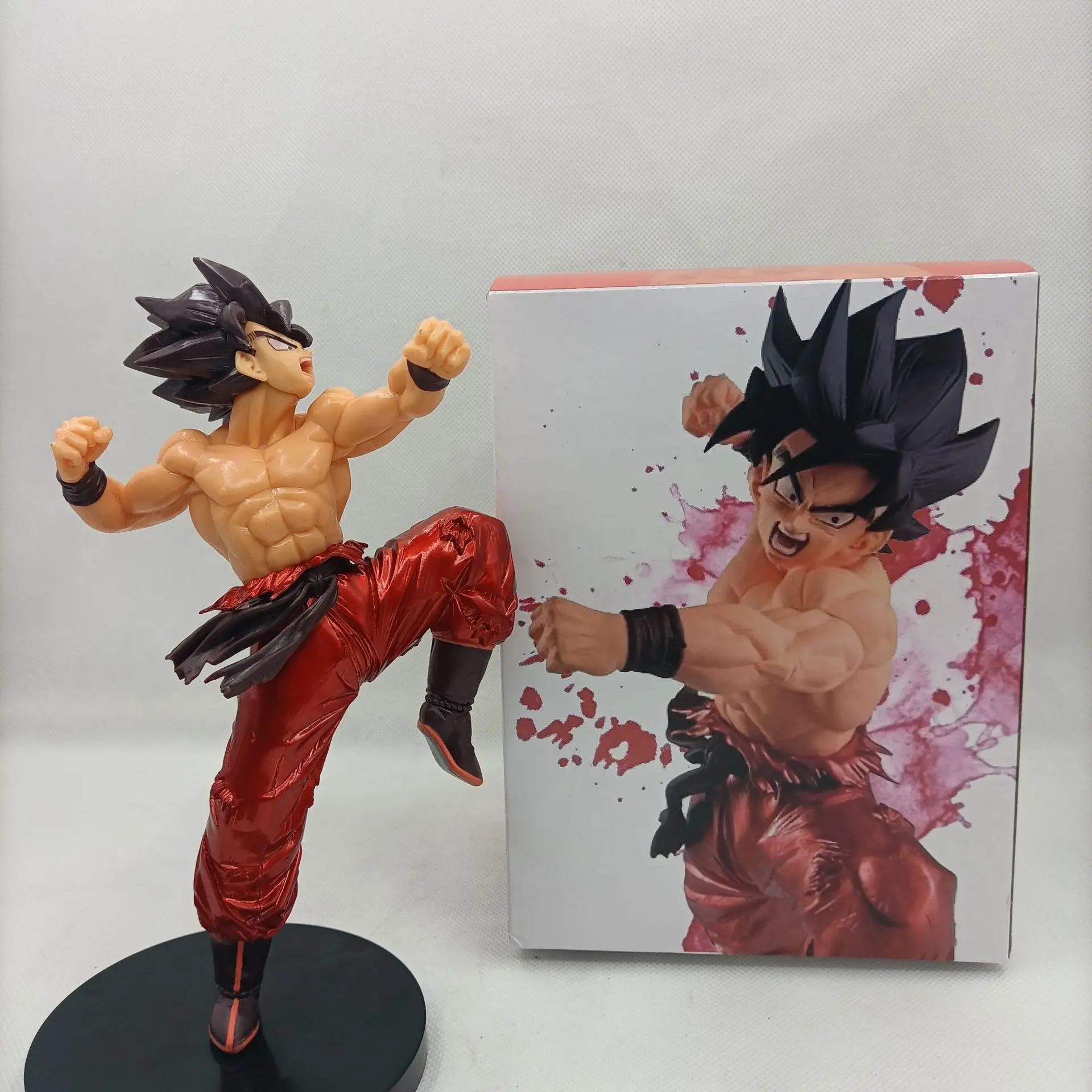 23CM Son Goku Super Saiyan Figure Anime Dragon Ball Goku DBZ Action Figure Model Gifts Collectible Figurines for Kids
23CM Son Goku Super Saiyan Figure Anime Dragon Ball Goku DBZ Action Figure Model Gifts Collectible Figurines for Kids