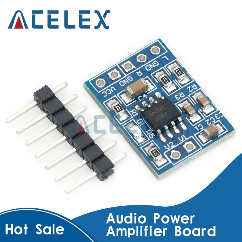 Super Mini HXJ8002 Audio Power Amplifier Board Mono Channel Voice low noise Amplifiers Module 2.0-5.5V Replace PAM8403
Super Mini HXJ8002 Audio Power Amplifier Board Mono Channel Voice low noise Amplifiers Module 2.0-5.5V Replace PAM8403