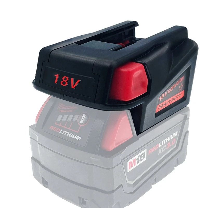 GTBL Battery Adapter Converter With USB Port Charging For Mil-Waukee M&18 18V Li-Ion Battery To Mil-Waukee V18 48-11-1830
GTBL Battery Adapter Converter With USB Port Charging For Mil-Waukee M&18 18V Li-Ion Battery To Mil-Waukee V18 48-11-1830