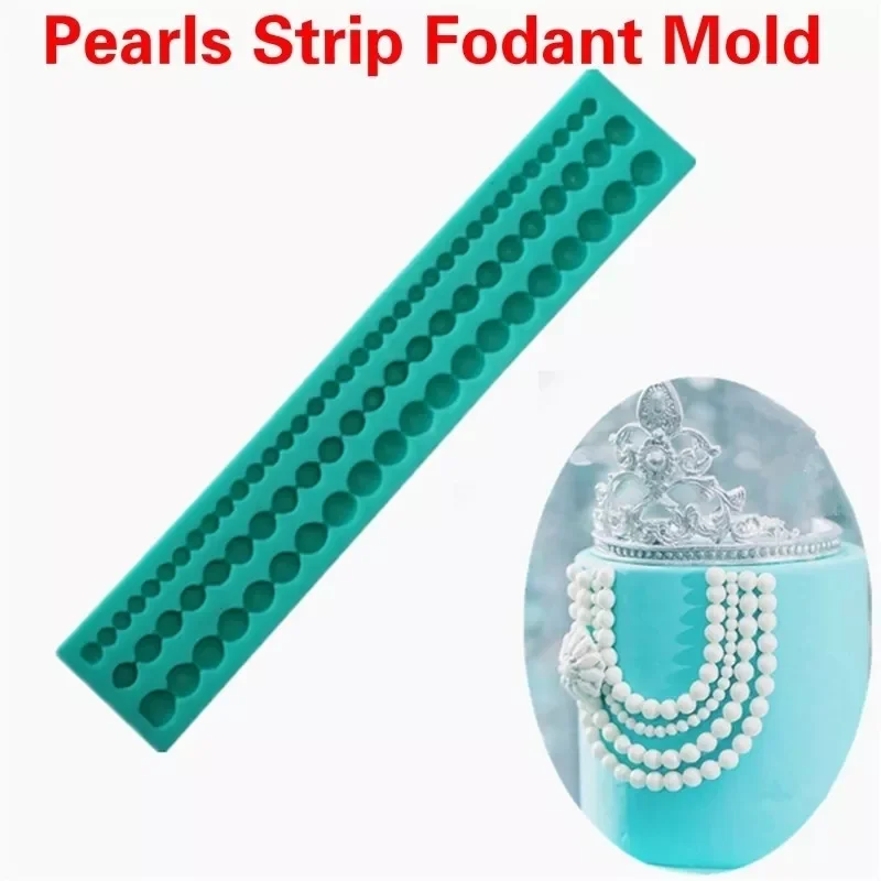 2022New Pearls Strip Chocolate Mold Fondant Silicone Molds for Cake Decorating Baking Tools Kitchen Accessories
2022New Pearls Strip Chocolate Mold Fondant Silicone Molds for Cake Decorating Baking Tools Kitchen Accessories