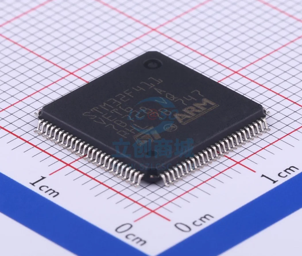 STM32F411VET6 Package LQFP-100 ARM Cortex-M4 100MHz Flash Memory: 512K@x8bit RAM: 128KB MCU (MCU/MPU/SOC)
STM32F411VET6 Package LQFP-100 ARM Cortex-M4 100MHz Flash Memory: 512K@x8bit RAM: 128KB MCU (MCU/MPU/SOC)