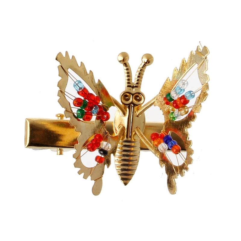 New Viberating Hair Clip Butterfly Snap Clip Childhood Clip Creative Baby Hairpins Retro Butterfly Girls Lovely Hairpins
New Viberating Hair Clip Butterfly Snap Clip Childhood Clip Creative Baby Hairpins Retro Butterfly Girls Lovely Hairpins