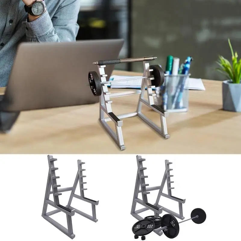 Barbell Rack Pen Holder Squat Rack Pen Display Desk Holder Reusable Gym Theme Pen Organizer With Squat Rack Design For Pencils
Barbell Rack Pen Holder Squat Rack Pen Display Desk Holder Reusable Gym Theme Pen Organizer With Squat Rack Design For Pencils