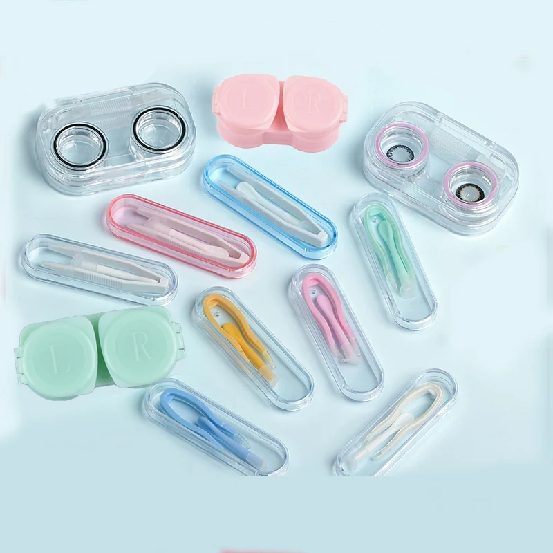 1Pcs Clear Contact Lense Case Kit Women Men Small Plastic Mini Contact Lenses Tweezers and Suction Stick for Special Clamps Tool
1Pcs Clear Contact Lense Case Kit Women Men Small Plastic Mini Contact Lenses Tweezers and Suction Stick for Special Clamps Tool