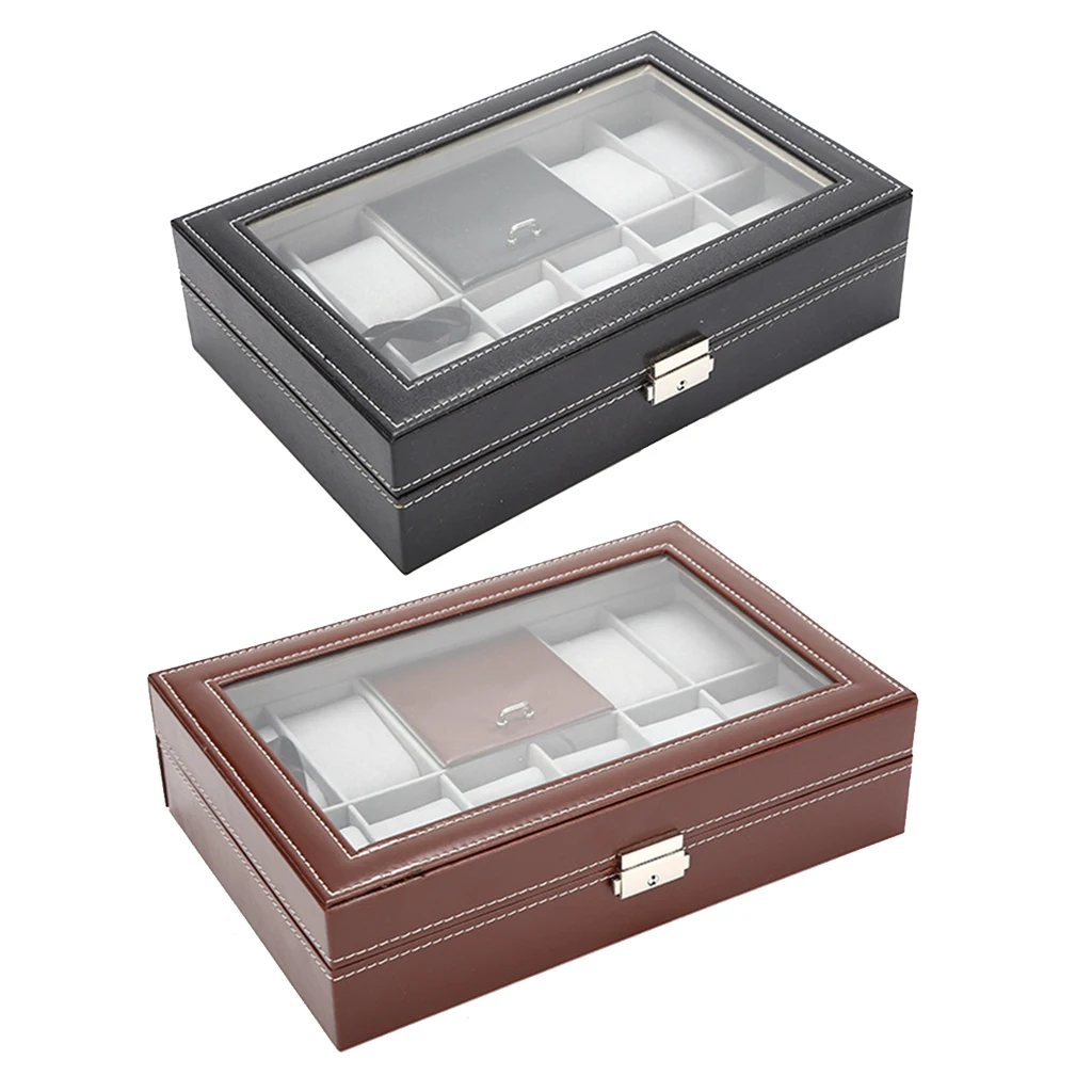 PU Leather Watch Display Case Watch Organizer Watches Storage Case for Men Women Birthday Presents Father's Day Gifts
PU Leather Watch Display Case Watch Organizer Watches Storage Case for Men Women Birthday Presents Father's Day Gifts